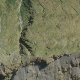 Satellite imagery of Nosegay Spur, NZ