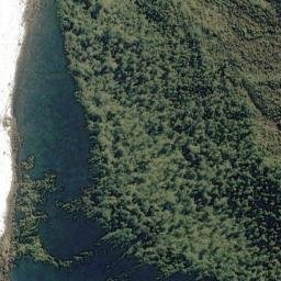Satellite imagery of Watson Bluff, NZ