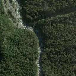 Satellite imagery of Presto Defile, NZ