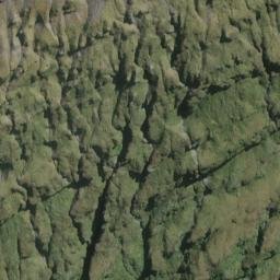 Satellite imagery of Nosegay Spur, NZ