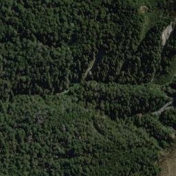 Satellite imagery of Warden Spur, NZ