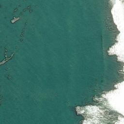 Satellite imagery of Watson Bluff, NZ