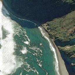 Satellite imagery of Watson Bluff, NZ