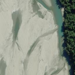 Satellite imagery of Stevenson Ridge, NZ