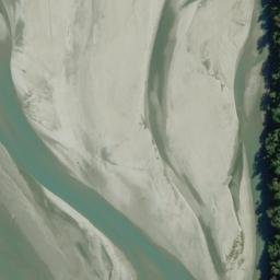 Satellite imagery of Stevenson Ridge, NZ