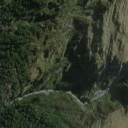 Satellite imagery of Facade Cliffs, NZ