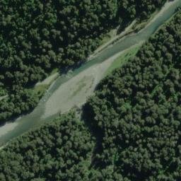 Satellite imagery of Blacksmith Spur, NZ
