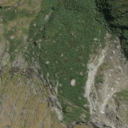 Satellite imagery of Scramble Spur, NZ