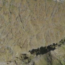Satellite imagery of Scramble Spur, NZ