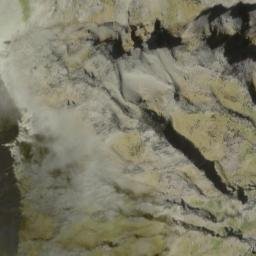 Satellite imagery of Scramble Spur, NZ