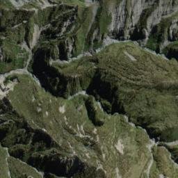 Satellite imagery of Hawk Spur, NZ