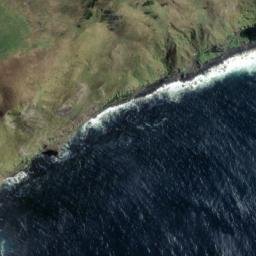 Satellite imagery of Cape L'Évêque, NZ