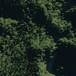 Satellite imagery of Hope Spur, NZ