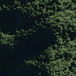 Satellite imagery of Hope Spur, NZ