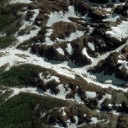 Satellite imagery of Cerro Botella Oeste, AR