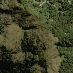Satellite imagery of Saxifrage Spur, NZ
