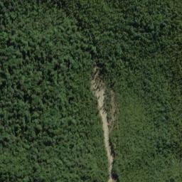 Satellite imagery of Martyr Spur, NZ