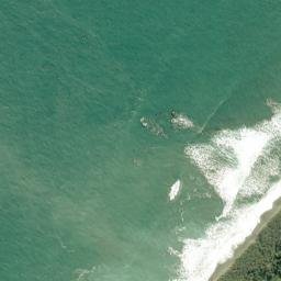 Satellite imagery of Rocky Point, NZ