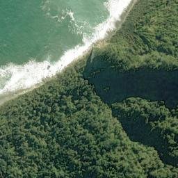 Satellite imagery of Rocky Point, NZ