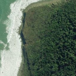 Satellite imagery of Longridge Point, NZ