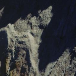 Satellite imagery of Draughtsman Spur, NZ