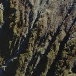 Satellite imagery of Draughtsman Spur, NZ