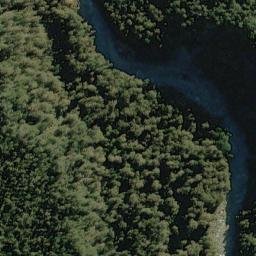 Satellite imagery of Jerry Bluff, NZ