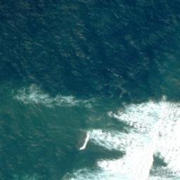 Satellite imagery of Awarua Point, NZ