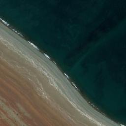 Satellite imagery of Punta Lobería, AR