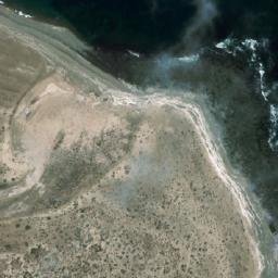 Satellite imagery of Punta Lobería, AR