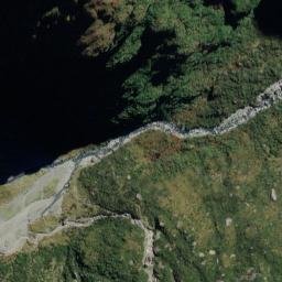 Satellite imagery of Carter Ridge, NZ