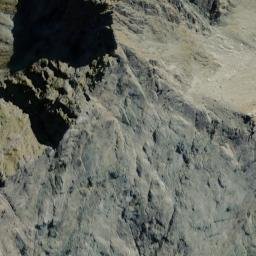 Satellite imagery of Buttress Spur, NZ