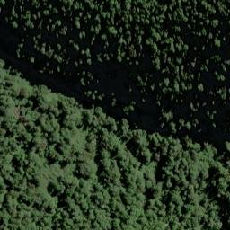 Satellite imagery of Poker Ridge, NZ