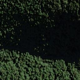 Satellite imagery of Poker Ridge, NZ