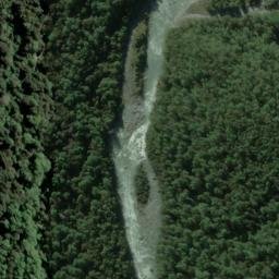 Satellite imagery of Apparition Spur, NZ