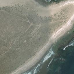 Satellite imagery of Punta Pescadero, AR