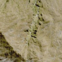 Satellite imagery of Redoubt Pinnacles, NZ