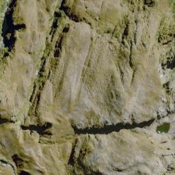 Satellite imagery of Redoubt Pinnacles, NZ