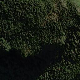 Satellite imagery of Poker Ridge, NZ