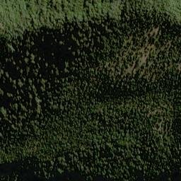 Satellite imagery of Poker Ridge, NZ