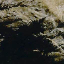 Satellite imagery of Redoubt Pinnacles, NZ