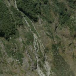 Satellite imagery of Wedge Spur, NZ