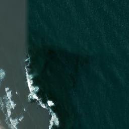 Satellite imagery of Cabo Raso, AR