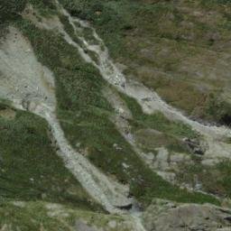 Satellite imagery of Grandeur Ridge, NZ