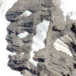 Satellite imagery of Tantalus Rock, NZ