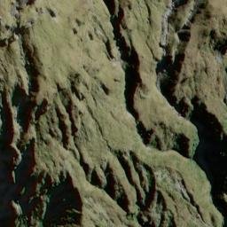 Satellite imagery of Awkward Spur, NZ