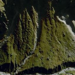 Satellite imagery of Retreat Pinnacles, NZ