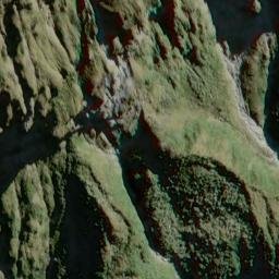 Satellite imagery of Awkward Spur, NZ