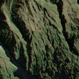 Satellite imagery of Awkward Spur, NZ