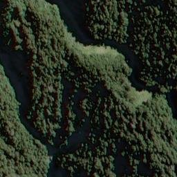 Satellite imagery of Awkward Spur, NZ